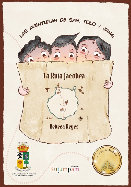 El ayuntamiento de San Bartolomé de Tirajana publica con Kutumpam un cómic infantil sobre el Camino de Santiago de Gran Canaria